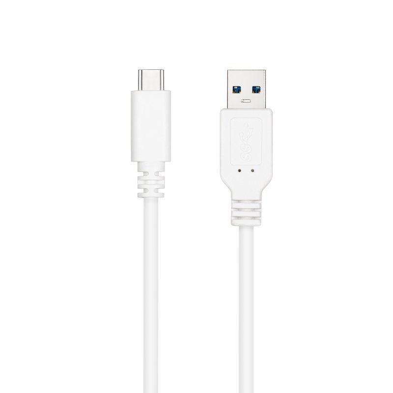 Cable USB 3.1 Tipo-C Nanocable 10.01.4001-L150-W/ USB Tipo-C Macho - USB Macho/ 10Gbps/ 1.5m/ Blanco 8433281014169 10.01.4001-L150-W NAN-CAB 10 01 4001-L150-W