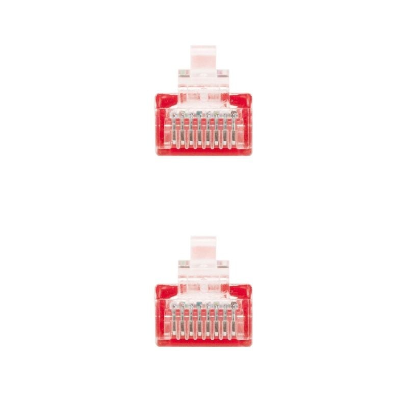 Cable de Red RJ45 UTP Nanocable 10.20.0403-R Cat.6/ 3m/ Rojo - Imagen 3