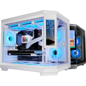Caja Gaming Minitorre Mars Gaming MC-3TCORELCDM/ Blanca 8435693113157 MC3TCORELCDMW TAC-CAJA MC-3TCORELCDM WH