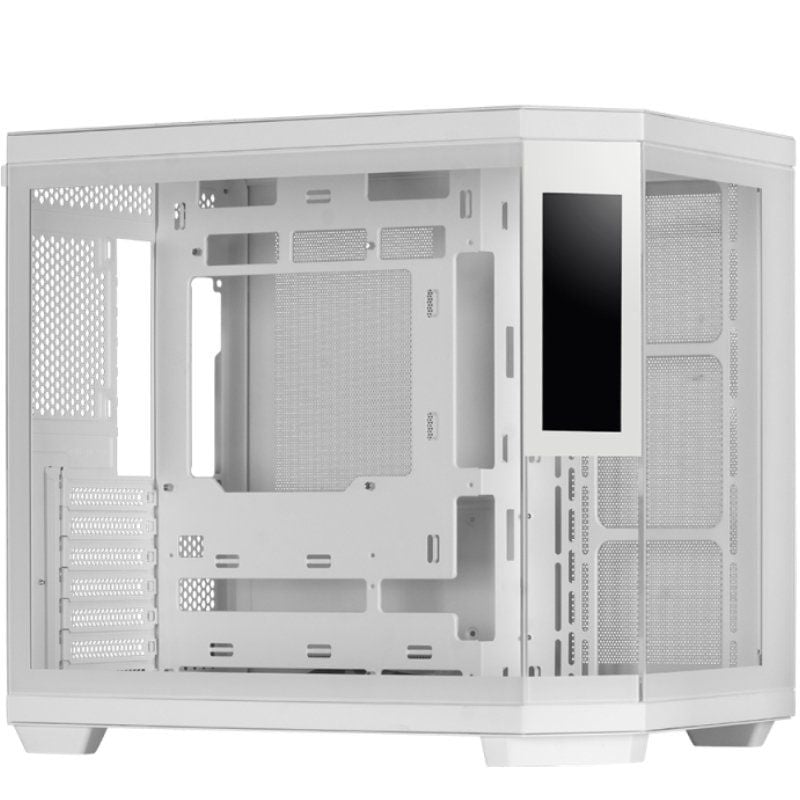 Caja Gaming Semitorre Mars Gaming MC-3TCORELCD/ Blanca - Imagen 3