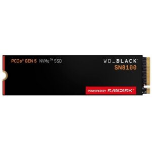 Disco SSD SanDisk WD Black SN8100 2TB/ M.2 2280 PCIe Gen5/ Full Capacity 619659220860 WDS200T1X0M WD-SSD WD BK SN8100 2TB