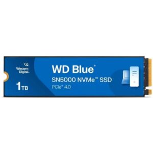 Disco SSD Western Digital WD Blue SN5000 1TB/ M.2 2280 PCIe Gen4/ Full Capacity 718037894843 WDS100T4B0E WD-SSD M2 BL SN5000 1TB