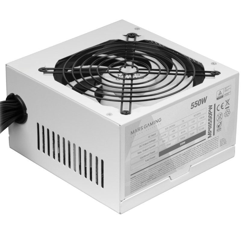 Fuente de Alimentación Mars Gaming MPIII550P/ 550W/ Ventilador 12cm - Imagen 3