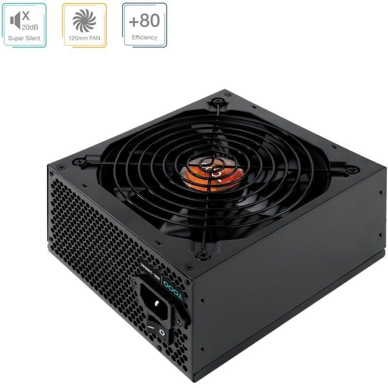 Fuente de Alimentación TooQ TQHELIOS-650SP/ 650W/ Ventilador 12cm/ 80 Plus Bronze - Imagen 2