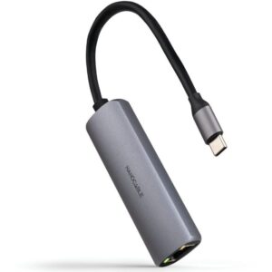 Hub USB Tipo-C 3.1 Nanocable 10.16.4603/ 1xUSB Tipo-C PD/ 1xRJ45/ Gris 8433281015524 10.16.4603 NAN-HUB 10 16 4603