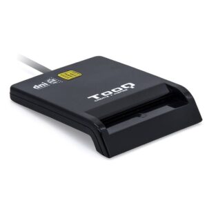 Lector de DNI TooQ TQR-210B/ USB 2.0/ Negro 8433281006799 TQR-210B TOO-DNI TQR-210B