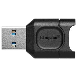 Lector de Tarjetas Externo Kingston MobileLite Plus MicroSD/ USB 3.2 740617301816 MLPM KIN-CR MBLT PLUS MICROSD BK