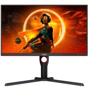 Monitor Gaming AOC Q27G3XMN/BK 27"/ QHD/ 1ms/ 180Hz/ VA/ Regulable en altura/ Negro 4038986181440 Q27G3XMN/BK AOC-M Q27G3XMN BK