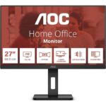 Monitor Profesional AOC 27E3QAF 27"/ Full HD/ Multimedia/ Regulable en altura/ Negro 4038986181235 27E3QAF AOC-M 27E3QAF