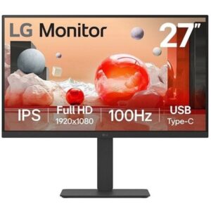 Monitor Profesional LG 27BA750-B 27"/ Full HD/ Multimedia/ Regulable en altura/ Negro 8806096208410 27BA750-B LG-M 27BA750-B