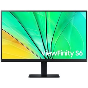 Monitor Profesional Samsung ViewFinity S6 S27D600EAU 27"/ QHD/ Regulable en Altura/ Negro 8806095524641 LS27D600EAUXEN SAM-M S27D600EAU