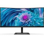 Monitor Profesional Ultrapanorámico Curvo Philips 346E2CUAE 34"/ WQHD/ Multimedia/ Regulable en altura/ Negro 8712581770662 346E2CUAE/00 PHIL-M 346E2CUAE
