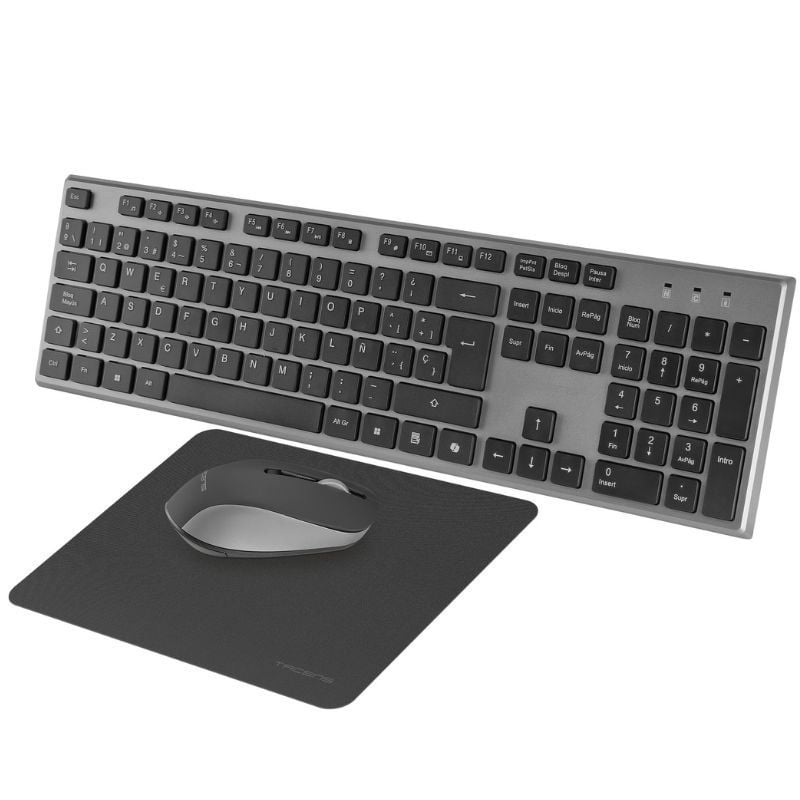 Pack Gaming Tacens ZENITH/ Teclado Inalámbrico + Ratón Inalámbrico + Alfombrilla - Imagen 2