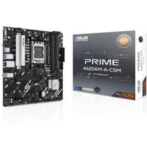 Placa Base Asus A620AM-A-CSM Socket AM5/ DDR5/ PCIe 4.0/ Micro ATX 4711636234405 90MB1MY0-M0EAYC ASU-PB PRIME A620AM-A-CSM