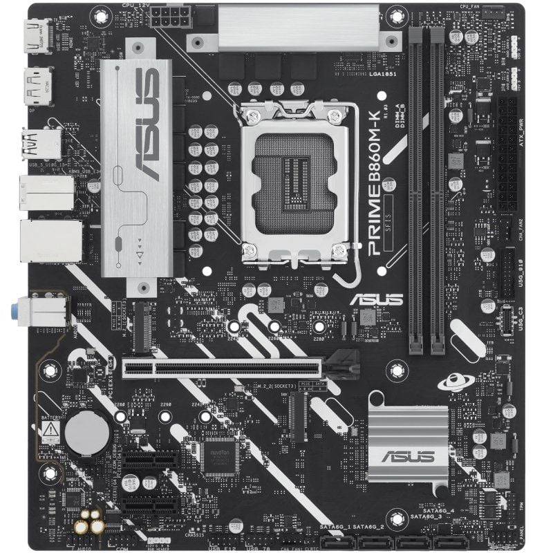 Placa Base Asus PRIME B860M-K Socket 1851/ DDR5/ PCIe 5.0/ Micro ATX - Imagen 2