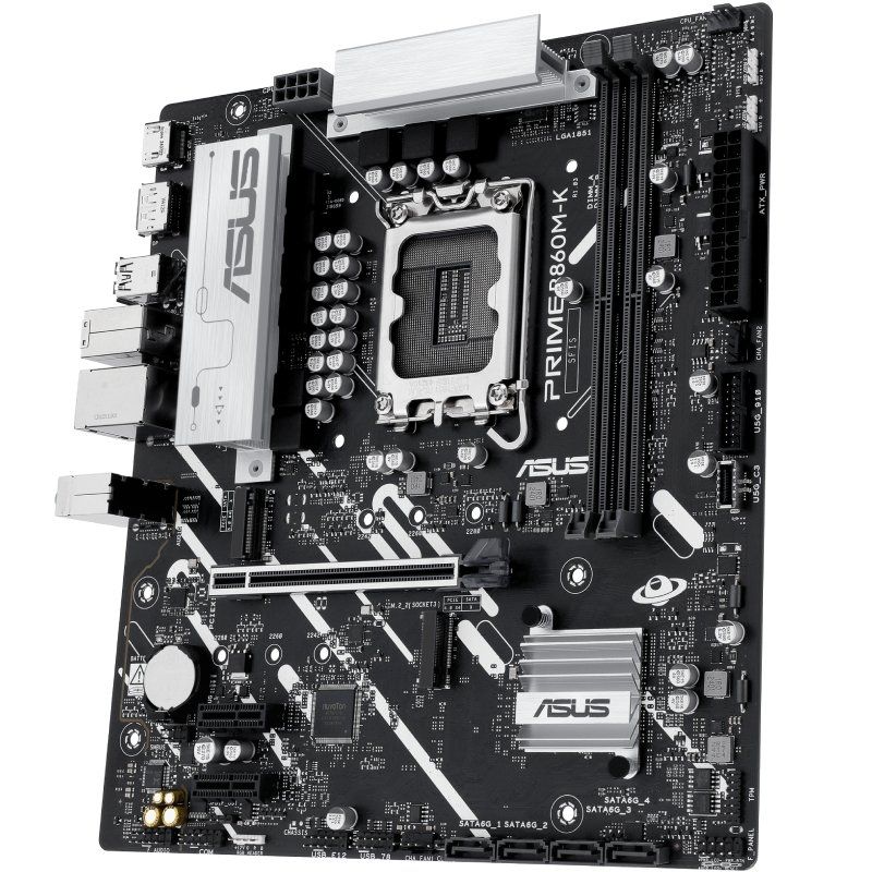 Placa Base Asus PRIME B860M-K Socket 1851/ DDR5/ PCIe 5.0/ Micro ATX - Imagen 4