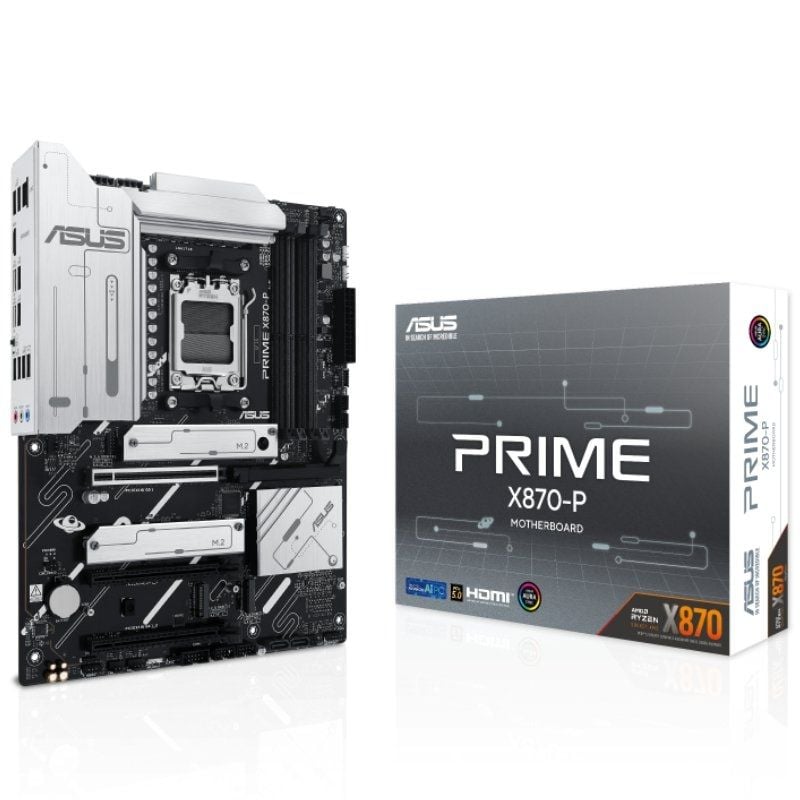 Placa Base Asus Prime X870-P/ Socket AM5/ DDR5/ PCIe 5.0 4711387723036 90MB1IT0-M0EAY0 ASU-PB PRIME X870-P