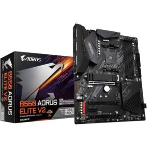 Placa Base Gigabyte B550 AORUS ELITE V2 Socket AM4/ DDR4/ PCIe 4.0 4719331809898 9MB55AEL2-00-15 GIG-PB B550 AORUS ELITE V2V2