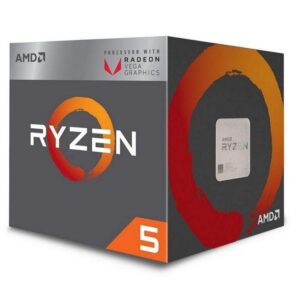 Procesador AMD Ryzen 5-3400G 3.70GHz Socket AM4 730143309837 YD3400C5FHBOX AMD-RYZEN YD3400C5FHBOX