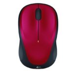 Ratón Inalámbrico Logitech M235/ Hasta 1000 DPI/ Rojo 5099206029347 910-002496 LOG-MOU M235 ROJO