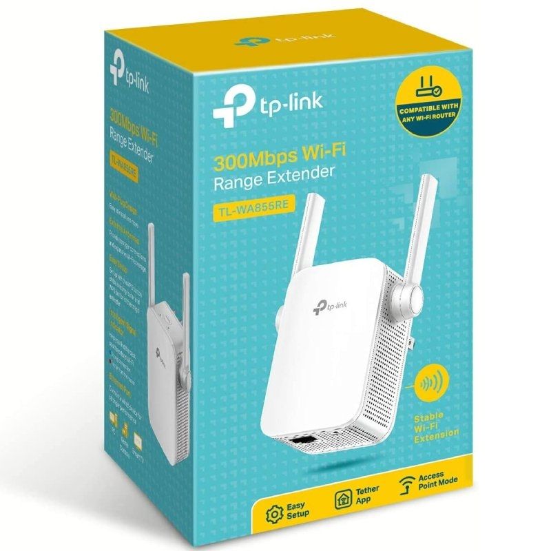 Repetidor/ AP Inalámbrico TP-Link TL-WA855RE 300Mbps/ 2 Antenas - Imagen 3