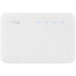 Router Inalámbrico 4G TCL Linkzone MW45L 150Mbps/ 2.4GHz/ WiFi 802.11b/g/n 4894461861098 MW45LV-2BLCWE1 TCL-ROU LINKZONE MW45L WH