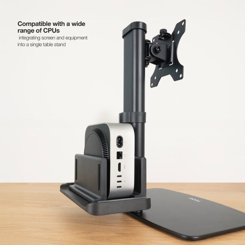 Soporte de Sobremesa para Monitor TooQ DB1128TN-B/ Ajustable/ Giratorio/ Inclinable/ hasta 6kg - Imagen 5