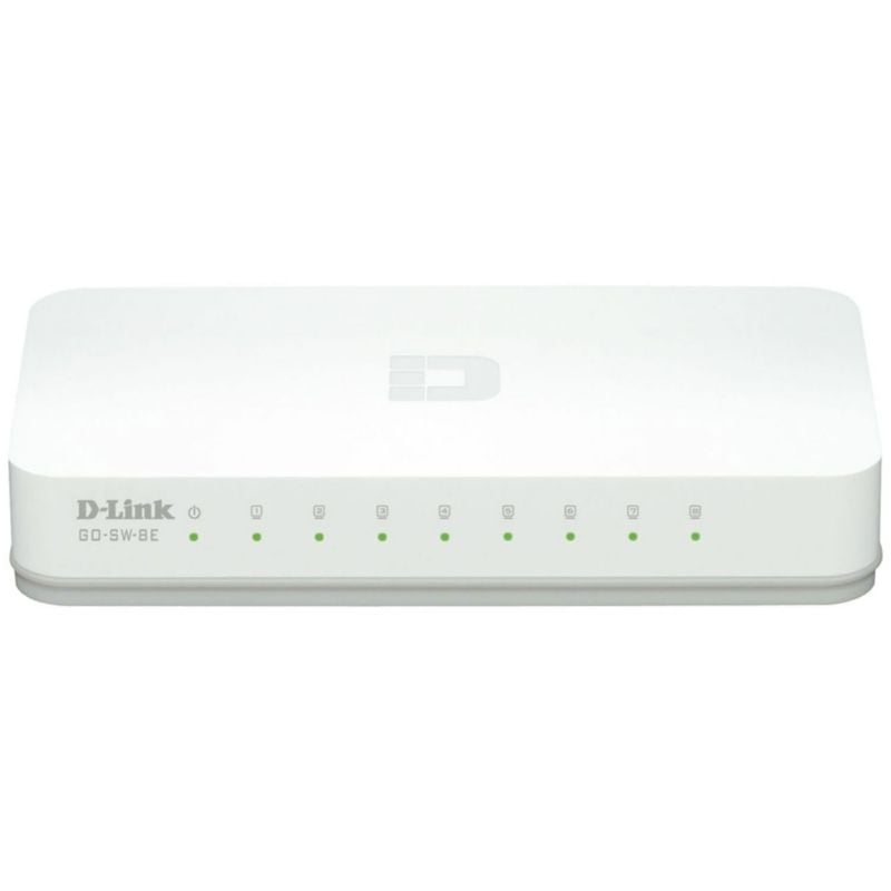 Switch D-Link GO-SW-8E 8 Puertos/ RJ-45 10/100 790069388286 GO-SW-8E DLK-GO-SW-8E