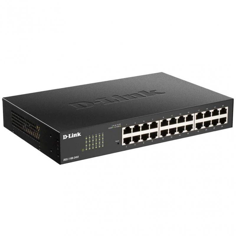 Switch Gestionable D-Link DGS-1100-24PV2 24 Puertos/ RJ-45 Gigabit 10/100/1000 PoE - Imagen 2