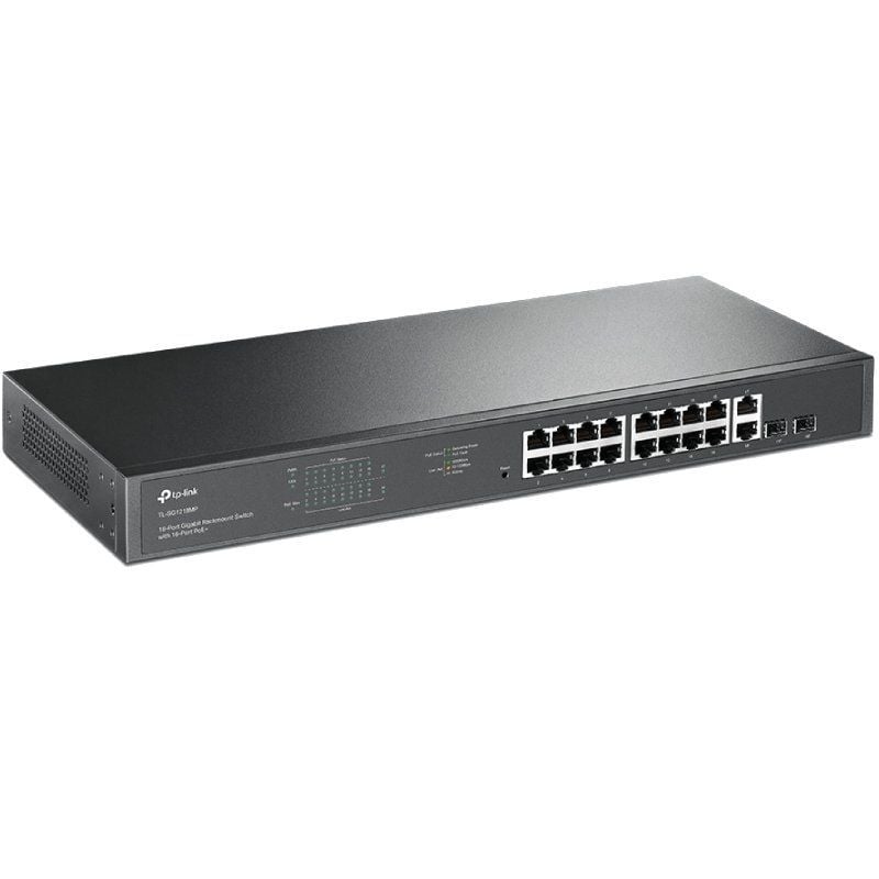 Switch TP-Link TL-SG1218MP 20 Puertos/ RJ-45 10/100/1000 PoE+/SFP - Imagen 2