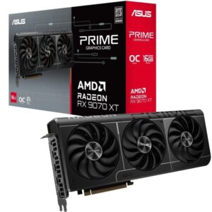 Tarjeta Gráfica Asus Prime Radeon RX 9070 XT OC/ 16GB GDDR6 4711387829585 90YV0L71-M0NA00 ASU-GF PRIME RX9070XT OC 16G