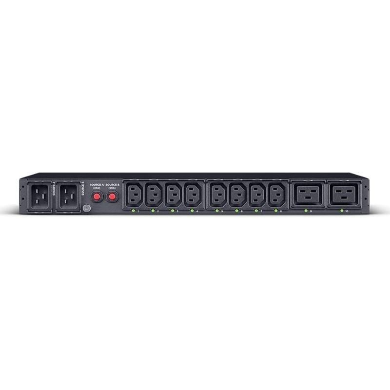 Unidad de Distribución para Alimentación Cyberpower PDU44005/ 16A/ 8x IEC C13 - 2x IEC C19/ Formato Rack 1U - Imagen 2