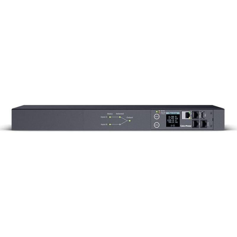 Unidad de Distribución para Alimentación Cyberpower PDU44005/ 16A/ 8x IEC C13 - 2x IEC C19/ Formato Rack 1U 4711027799780 PDU44005 CYB-POW PDU44005