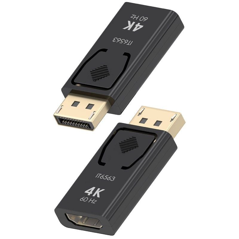 Adaptador HDMI 4K Aisens A125-0908/ DisplayPort Macho - HDMI Hembra - Imagen 2