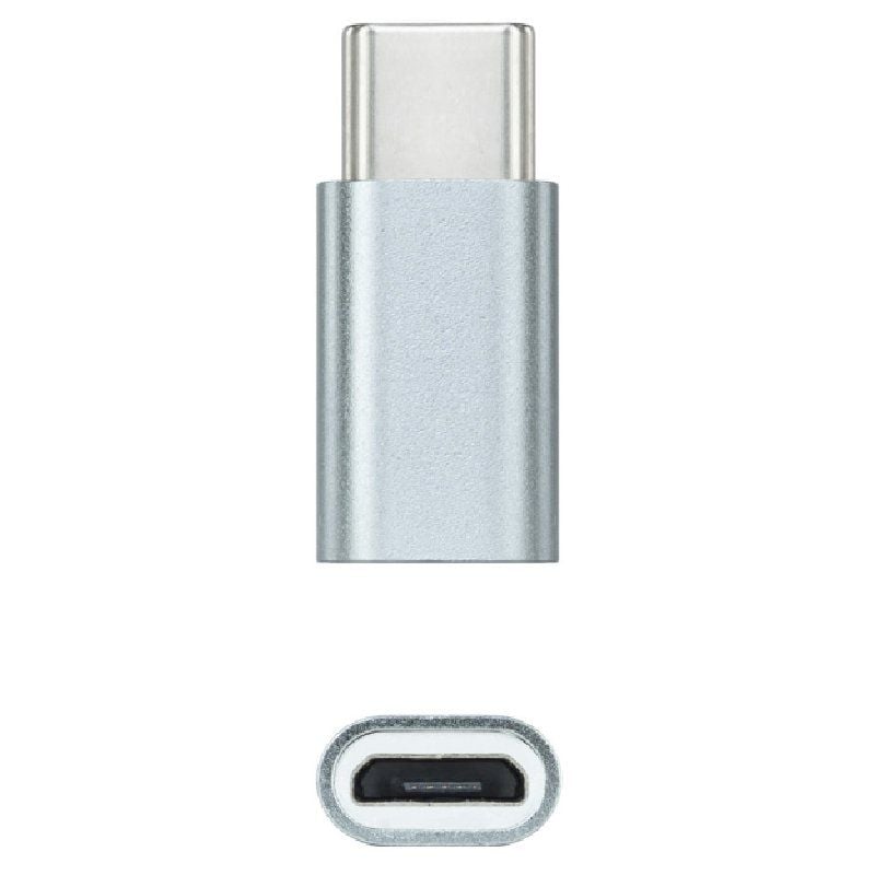 Adaptador Nanocable 10.02.0011/ USB Tipo-C Macho – MicroUSB Hembra 8433281010772 10.02.0011 NAN-ADP USB-C 10 02 0011 Adaptador Nanocable 10.02.0011/ USB Tipo-C Macho - MicroUSB Hembra 8433281010772 10.02.0011 NAN-ADP USB-C 10 02 0011