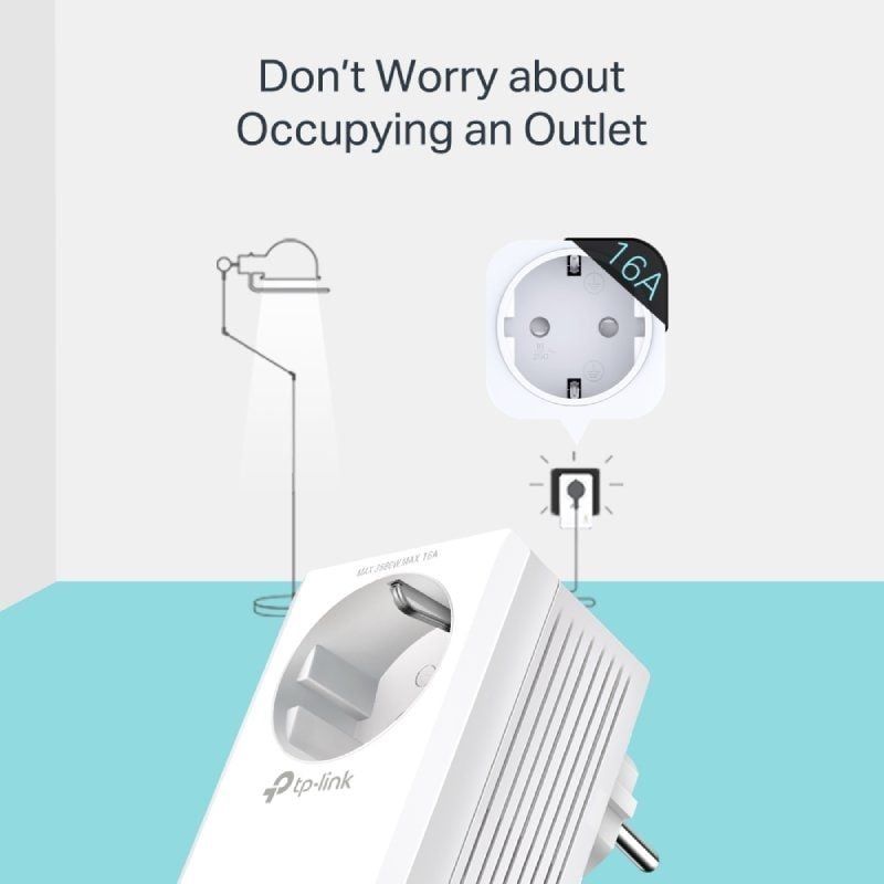 Adaptador Powerline TP-Link TL-WPA7617 KIT 1000Mbps/ Alcance 300m/ Pack de 2 - Imagen 5