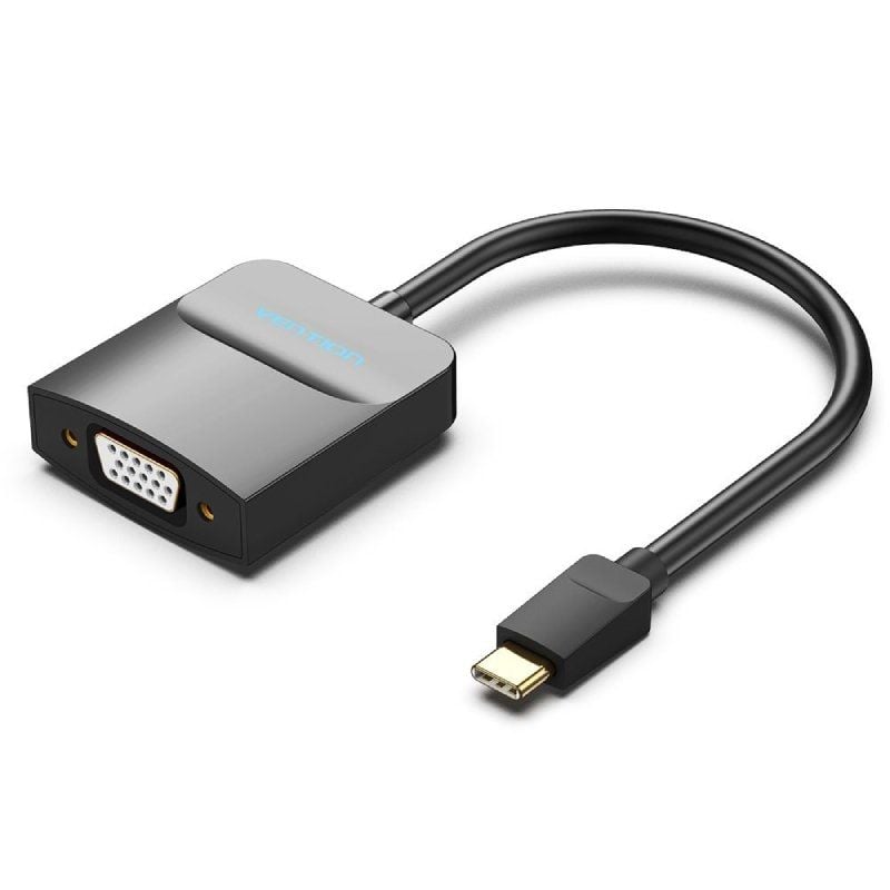 Adaptador USB Tipo-C Vention TDDBB/ USB Tipo-C Macho – VGA Hembra 6922794746114 TDDBB VEN-ADP TDDBB Adaptador USB Tipo-C Vention TDDBB/ USB Tipo-C Macho - VGA Hembra 6922794746114 TDDBB VEN-ADP TDDBB