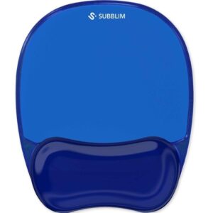 Alfombrilla Ergonómica Subblim Ergo Cristal Flex MousePad/ Azul Oscuro 8436586743352 SUBMP-04E070 SUB-ALF ERGO C FLEX MOUPD BL