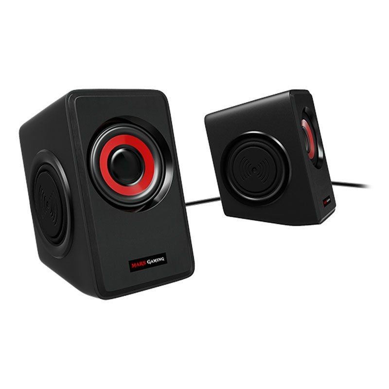Altavoces Mars Gaming MS1/ 10W/ 2.0/ Rojos - Imagen 3