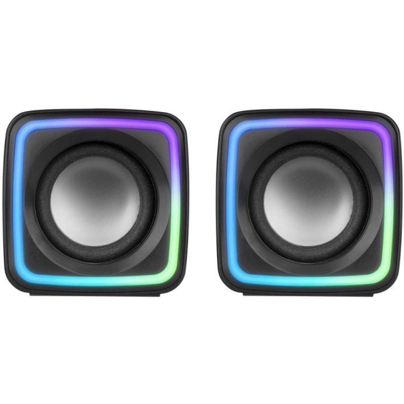 Altavoces Mars Gaming MSCUBE/ 8W/ 2.0/ Negros - Imagen 2