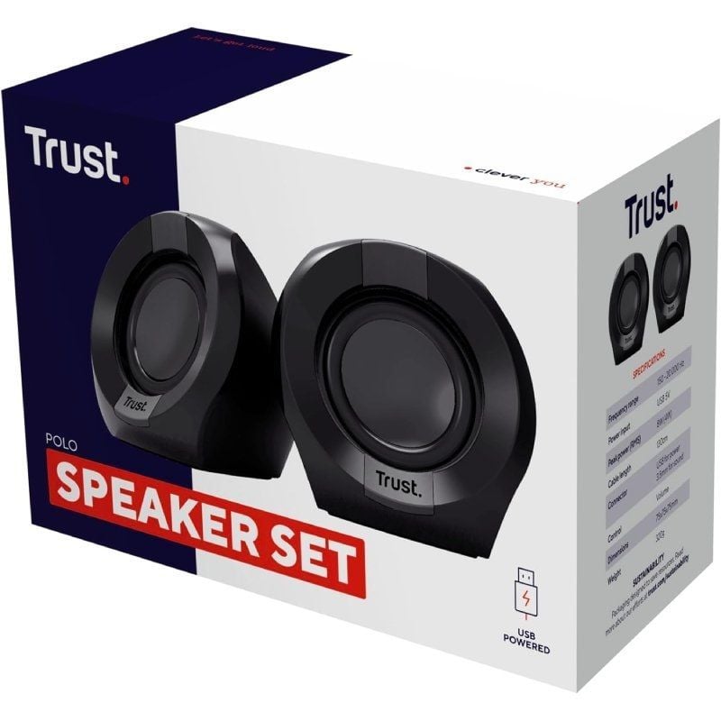 Altavoces Trust Polo 2.0/ 8W/ 2.0 - Imagen 5
