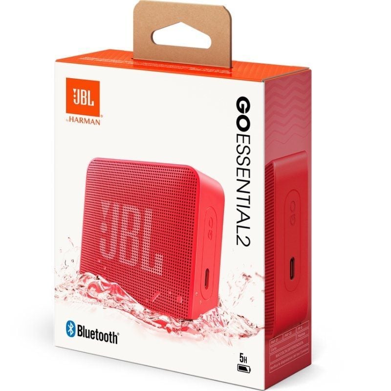 Altavoz con Bluetooth JBL GO Essential 2/ 3.1W/ 1.0/ Rojo - Imagen 5