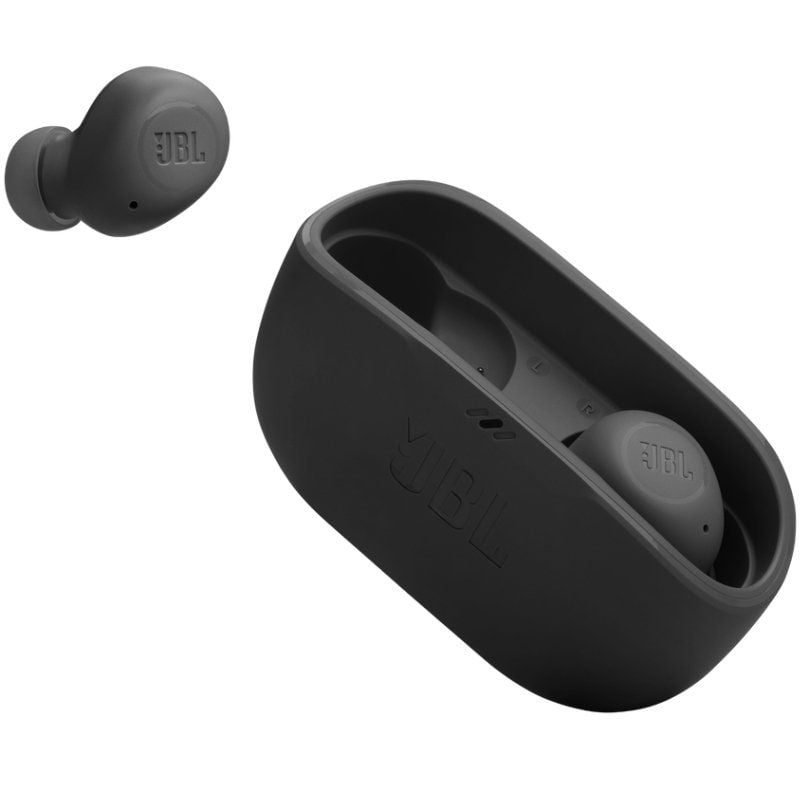 Auriculares Bluetooth JBL Vibe Buds con estuche de carga/ Autonomía 8h/ Negros - Imagen 2