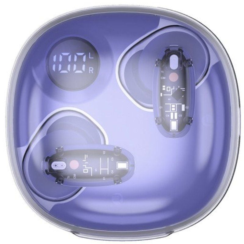 Auriculares Bluetooth Mars Gaming MHIB2 con estuche de carga/ Autonomía 7h/ Morados - Imagen 5