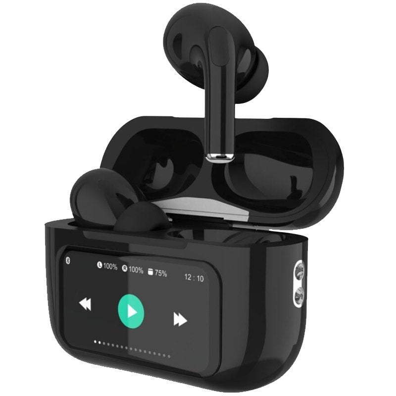 Auriculares Bluetooth Qubo TWS-400BK con estuche de carga/ Autonomía 4h/ Negros - Imagen 2