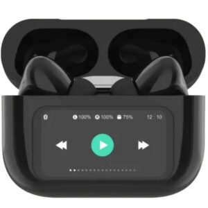 Auriculares Bluetooth Qubo TWS-400BK con estuche de carga/ Autonomía 4h/ Negros 6944762701666 TWS-400BK BK QUB-AUR TWS-400BK BK