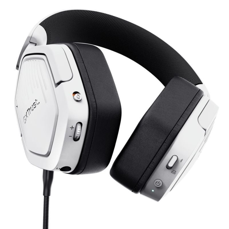 Auriculares Gaming Inalámbricos con Micrófono Trust Gaming GXT 493PS Carus PS5/ Jack 3.5/ Bluetooth/ Blancos - Imagen 4