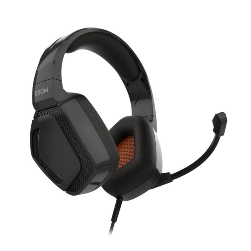 Auriculares Gaming con Micrófono Krom Kopa Pro/ Jack 3.5/ Negros - Imagen 2