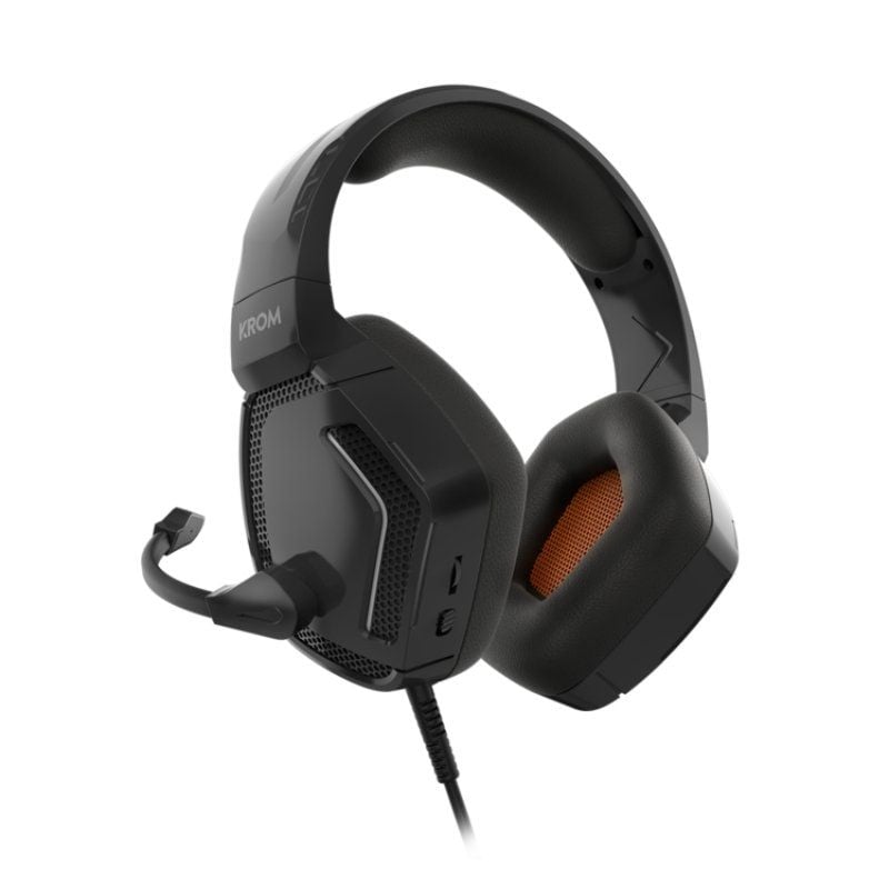 Auriculares Gaming con Micrófono Krom Kopa Pro/ Jack 3.5/ Negros - Imagen 4