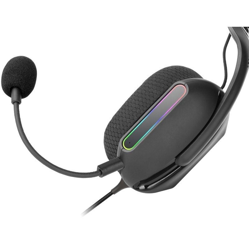 Auriculares Gaming con Micrófono Mars Gaming MH-PRO/ Jack 3.5/ USB/ Negros - Imagen 3